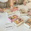 Fast Food Kraft Paper Food Bandey com revestimento de PLA