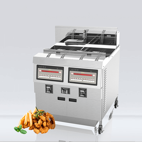 2 Tanque 4 Basket Commercial Gas Fries French