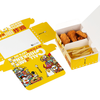 Caixa de papel de frango frito francês
