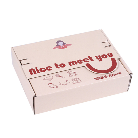 Pacote dobrável reciclável Mailer Kraft Cardboard dobrável Pacote de remessa corrugada Caixas de papel de zíper da caixa de zíper
