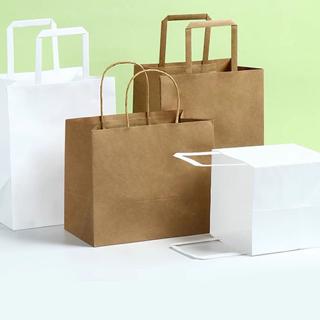 Saco de papel de papel de papel Kraft e ecológico