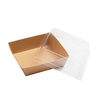 Fast Food Kraft Paper Food Bandey com revestimento de PLA