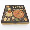 Caixa de dobramento de pizza corrugada de 6-14 polegadas