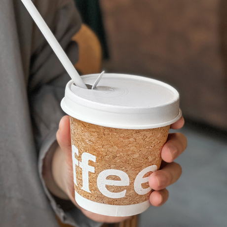 Fense com sensação suave, dupla camada de café xícara de papel