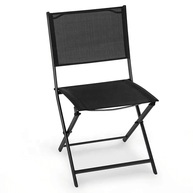 Mesa quadrada de cadeira de aço dobrável mesa e cadeira