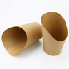 Takeaway Kraft Frie Fries Paper Cups